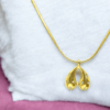 Gold Heart Shaped Necklace - Image 3