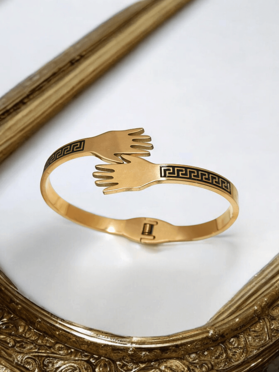 Intertwined Hands Bracelet - Image 2