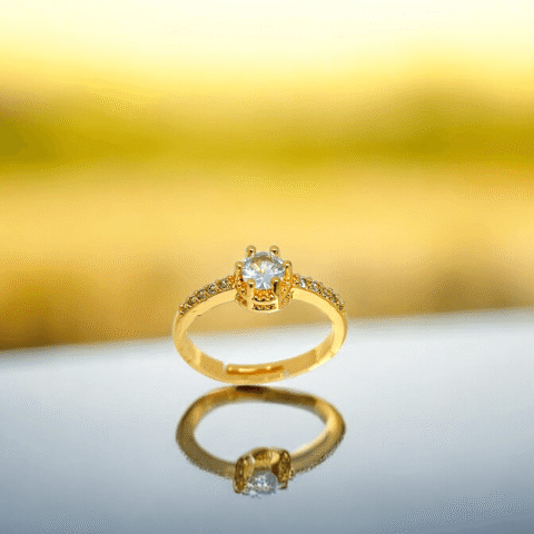 Golden Radiance Ring