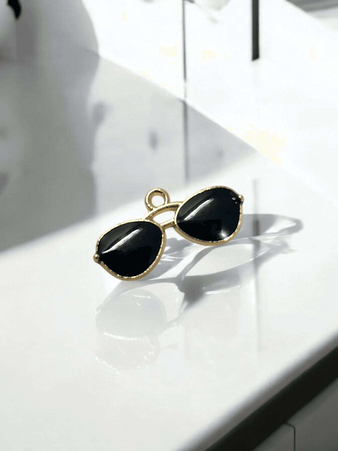 Black Goggles Pendant