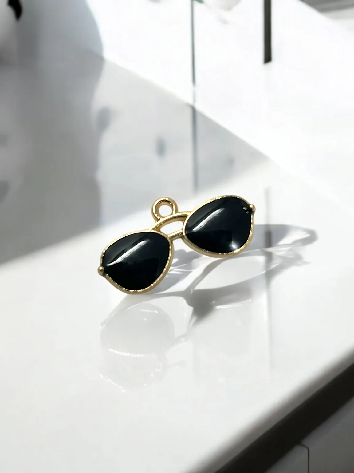 Black Goggles Pendant