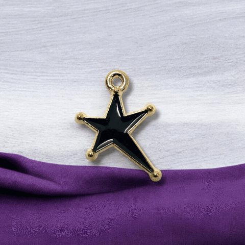 Black Star Pendant