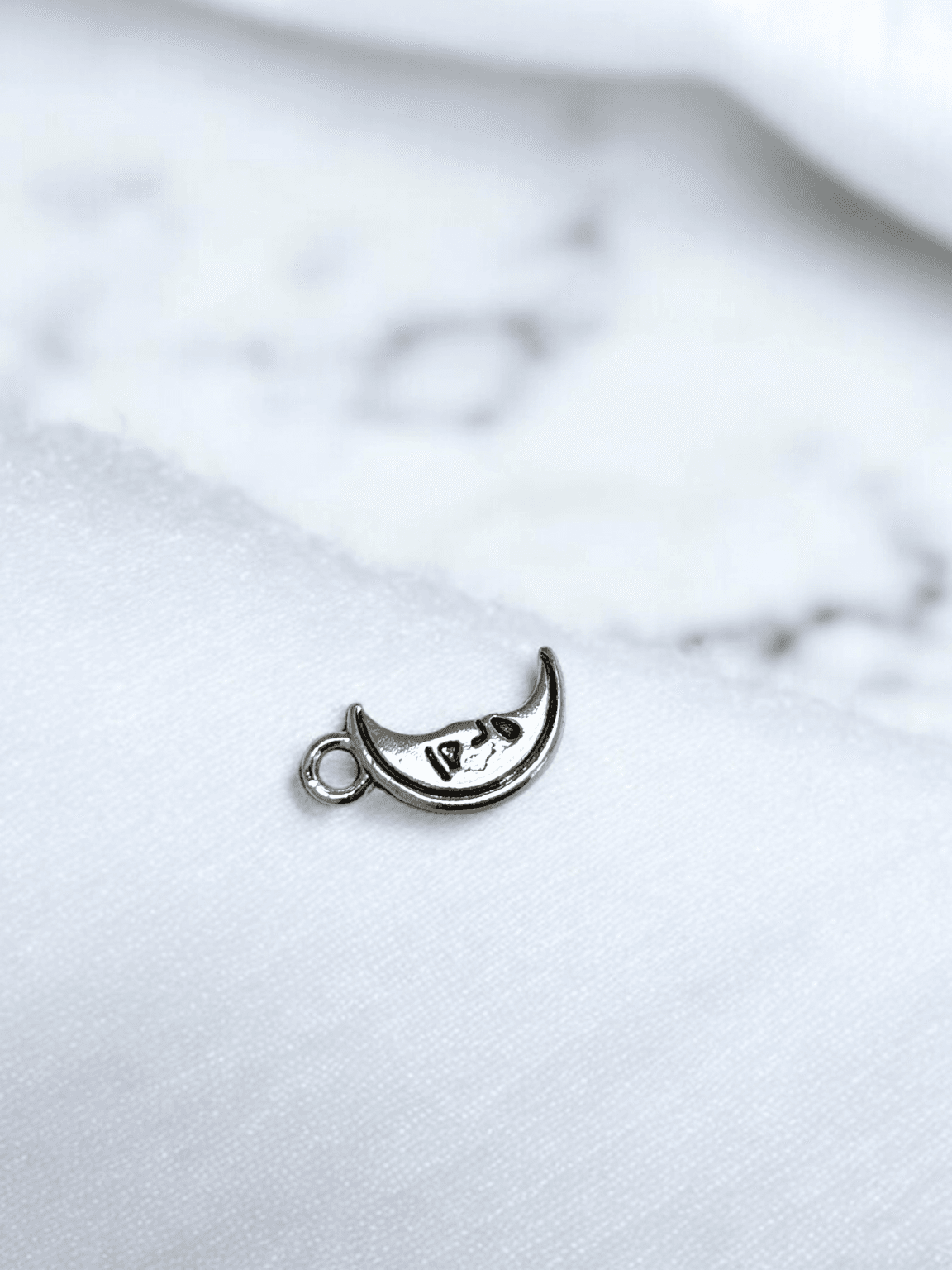 Stunning Half Moon Pendant