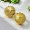 Gold Ball Earrings