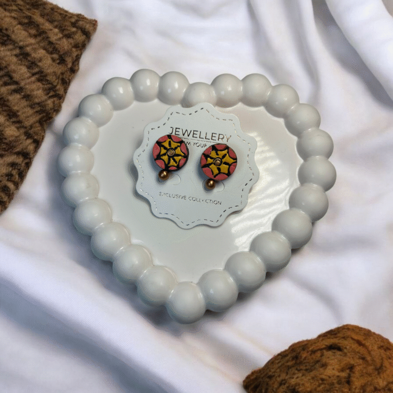 Sunburst Stud Earrings