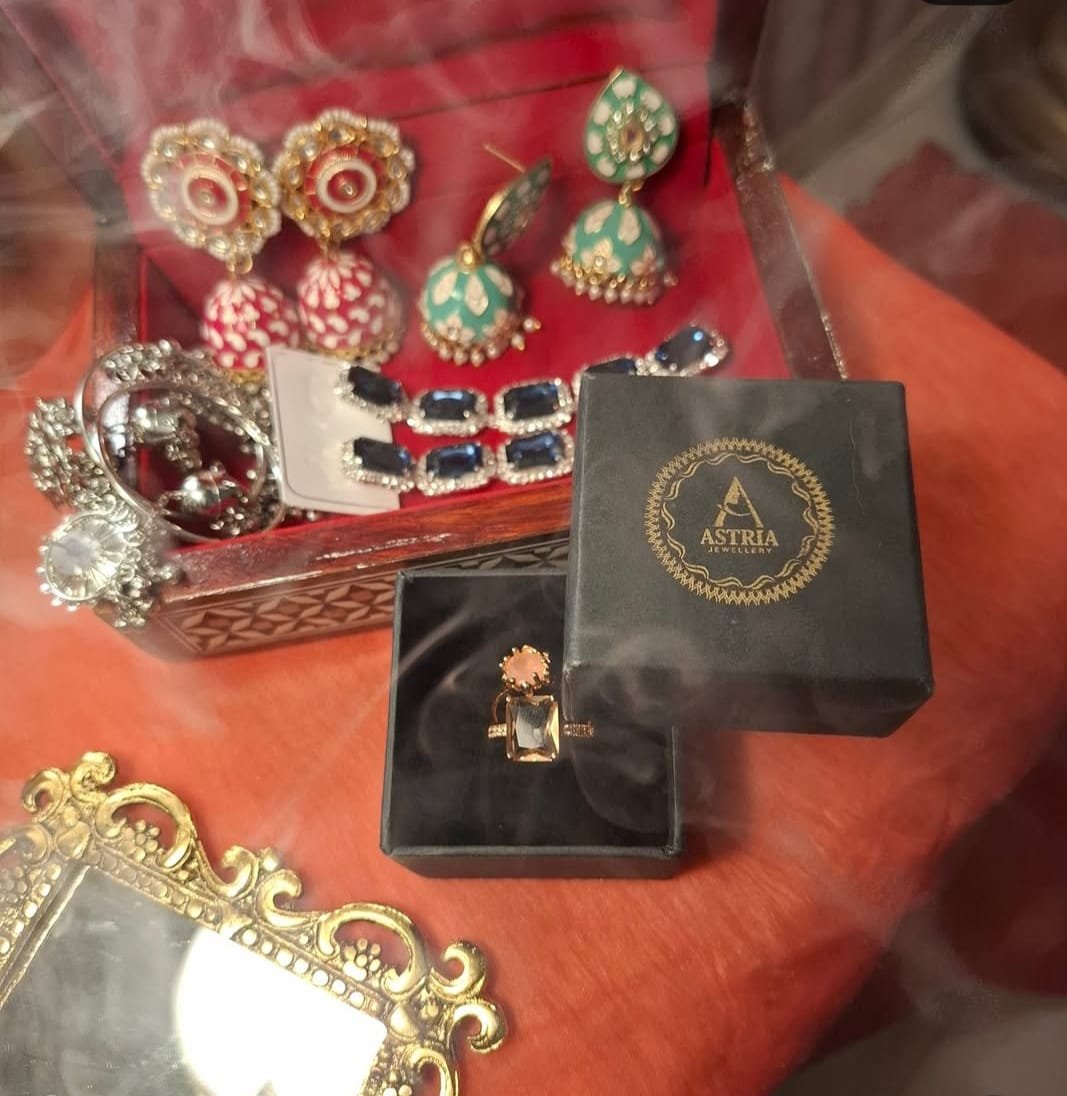 Home 47 Gold plated earrings in Gurugram