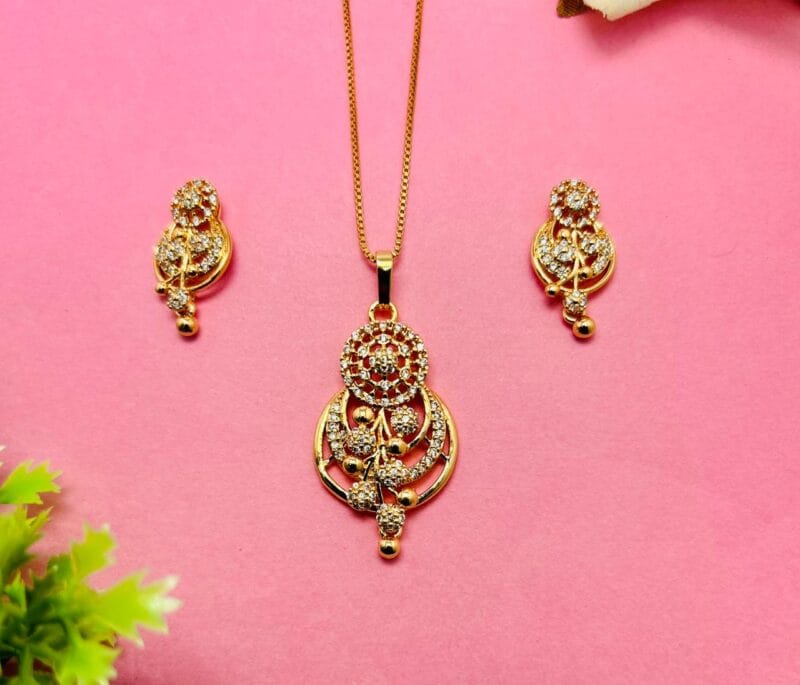 Rose Gold Grace Pendant - Image 2