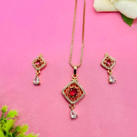 Ruby Drop Set
