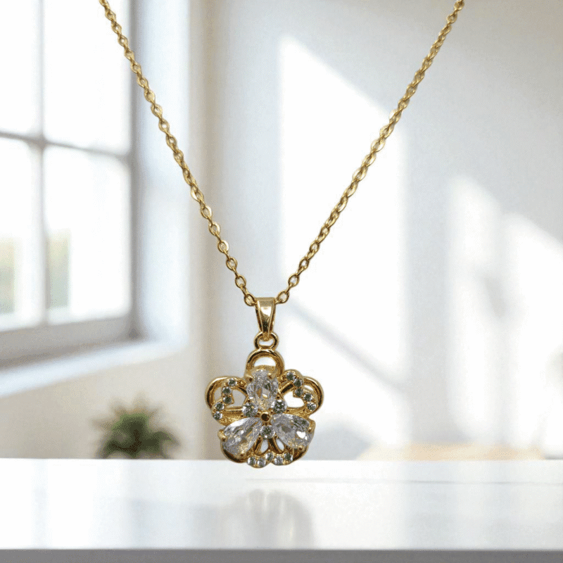 Floral Radiance Necklace - Image 2