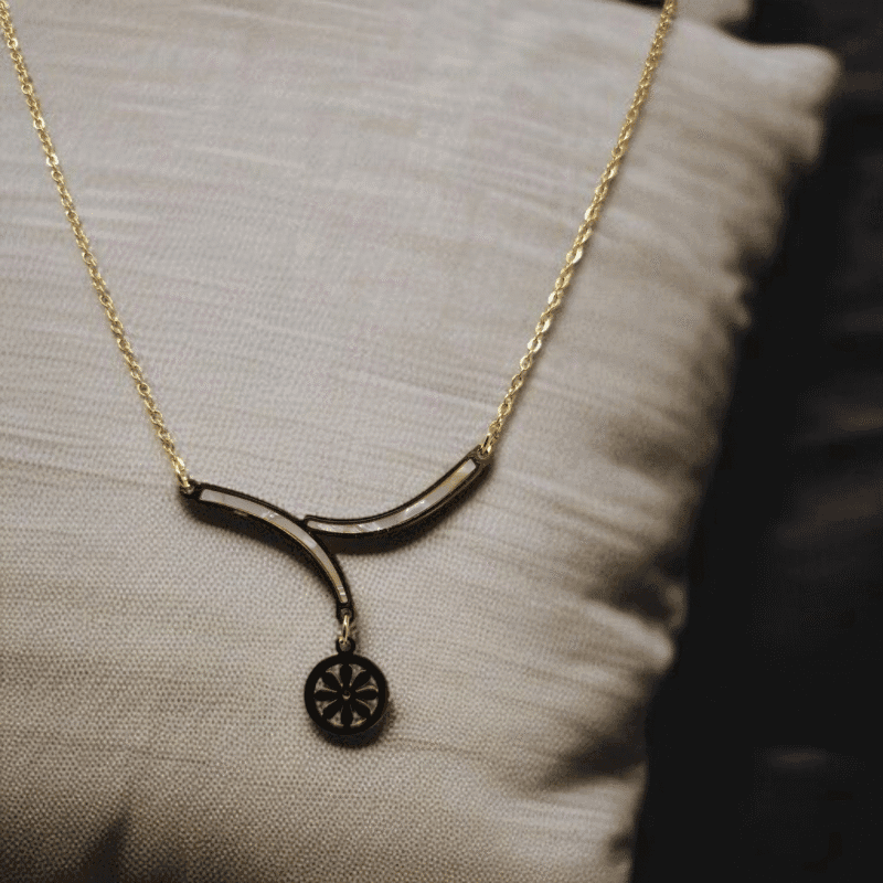 stainless steel chain necklace - Image 2