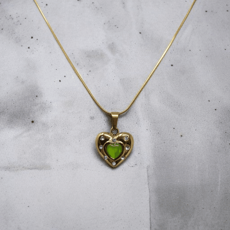 Stainless Steel Heart Necklace - Image 2