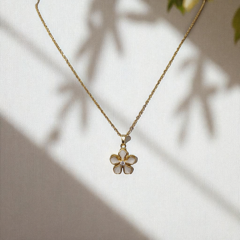 Golden Blossom Pendant
