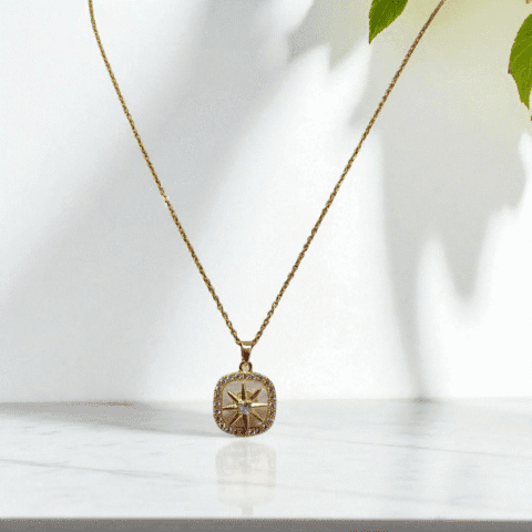 Golden Star pendant
