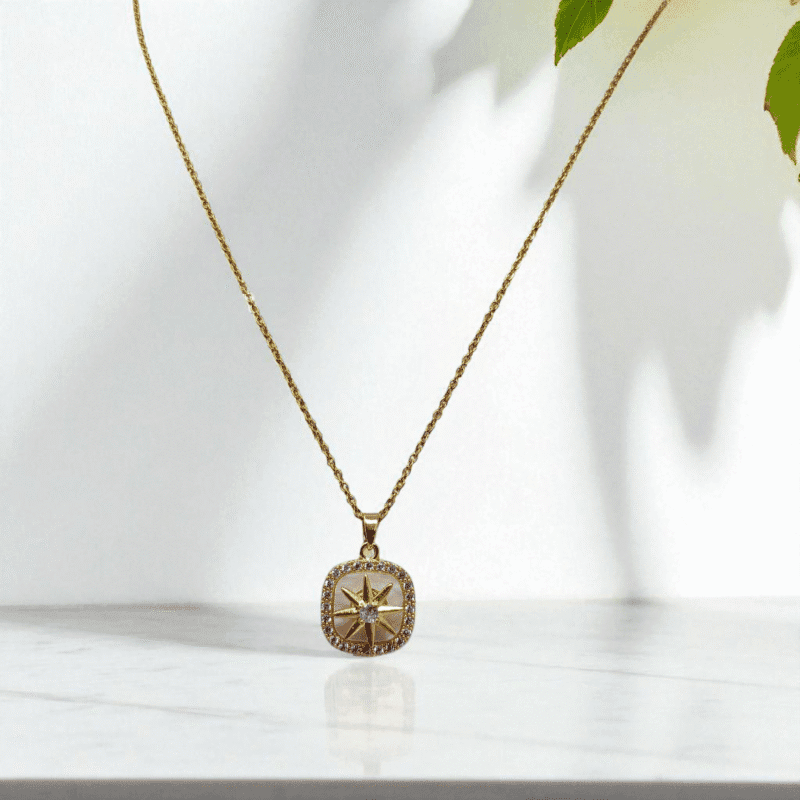 Golden Star pendant