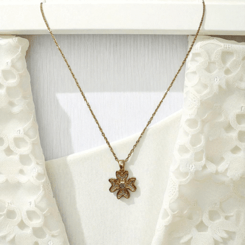 stainless steel fashion necklace