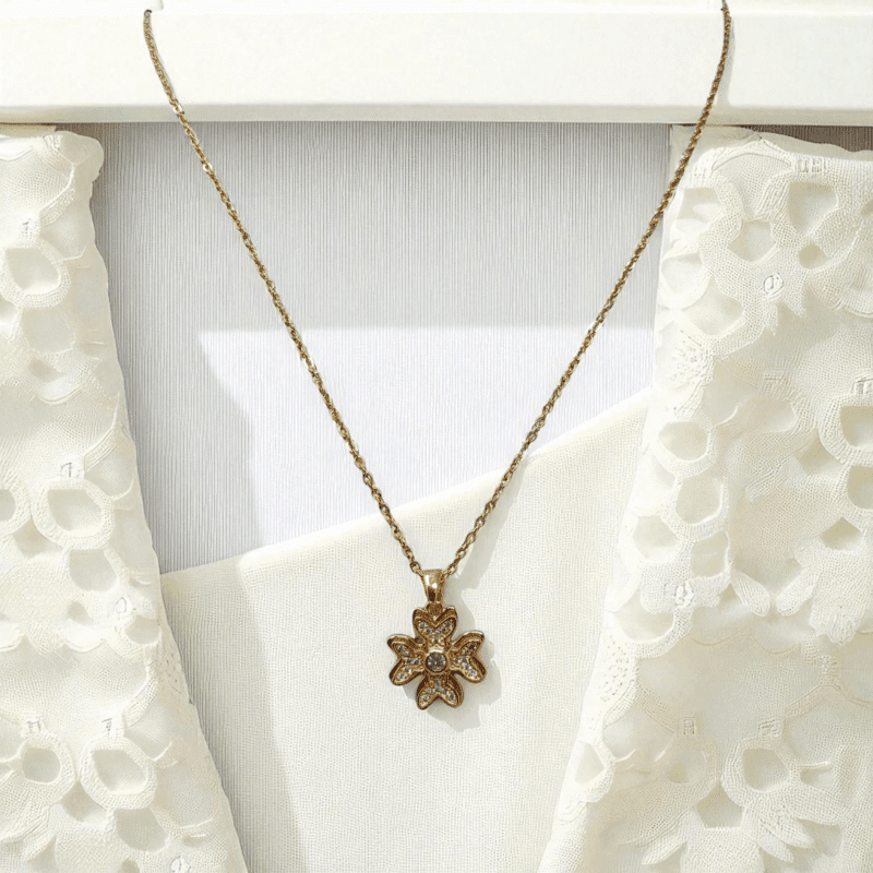stainless steel fashion necklace