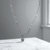 Safety Pin Heart Necklace 3 IMG 20250707 120724